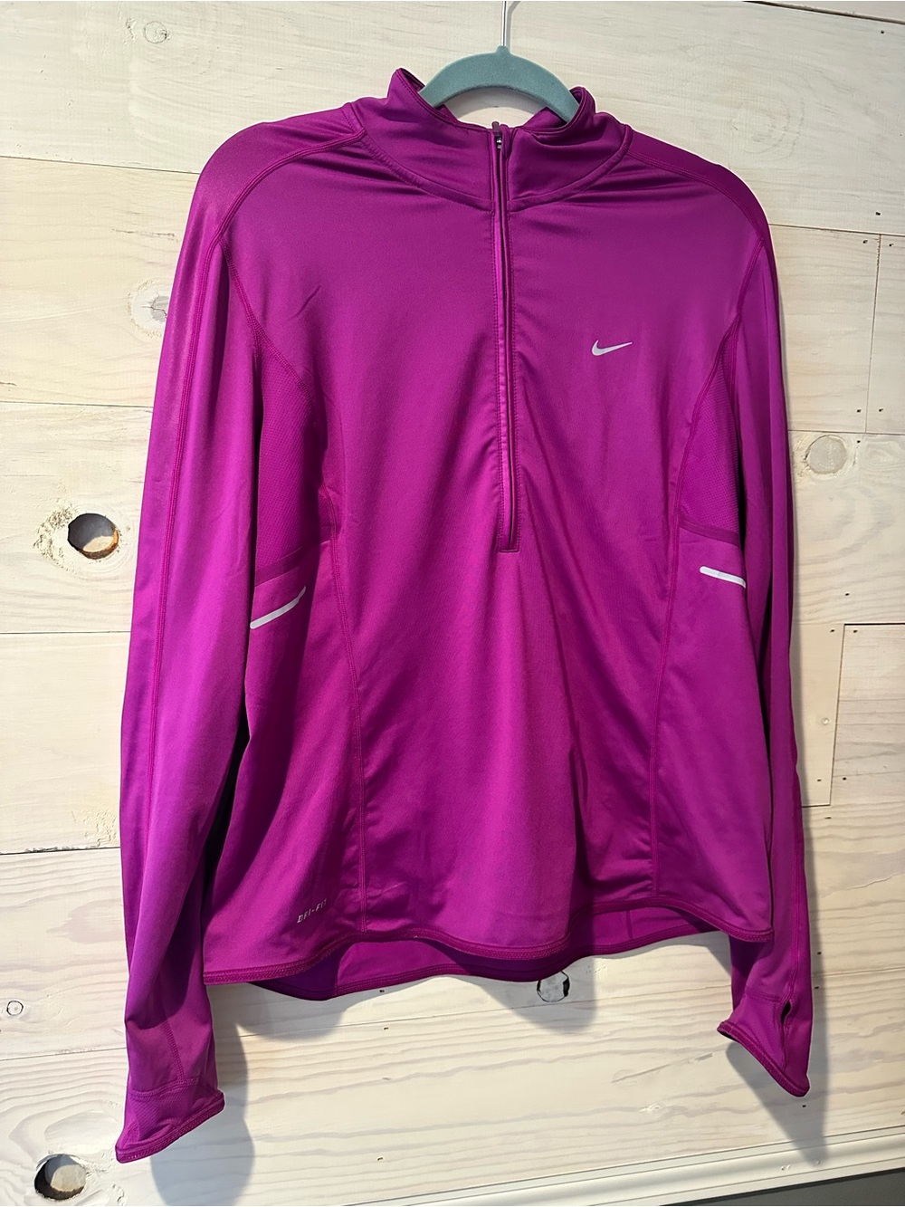 Nike Pullover Half-Zip - Fuchsia Pink